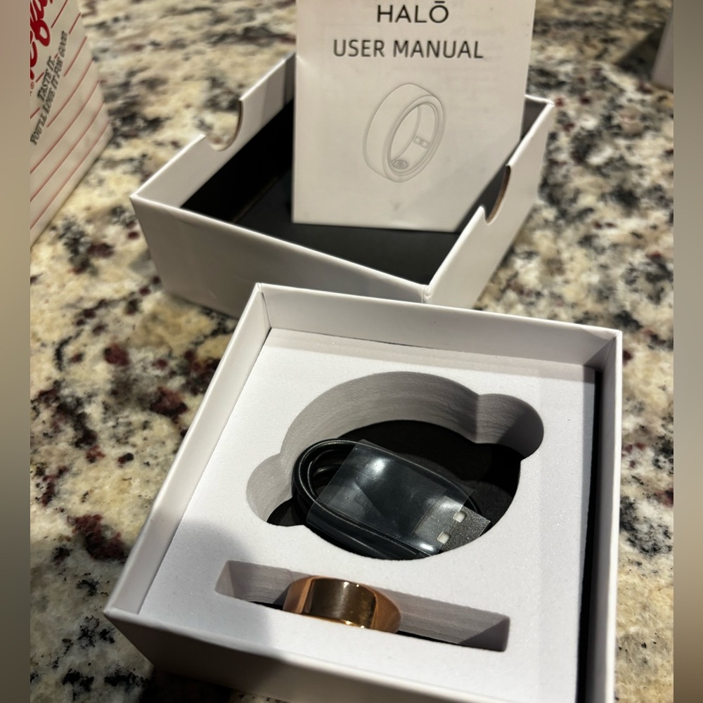 BNIB ROSE GOLD HALO SMART RING - Picture 4 of 6
